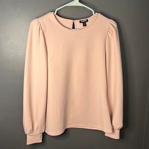 Long sleeve Mauve blouse from Express